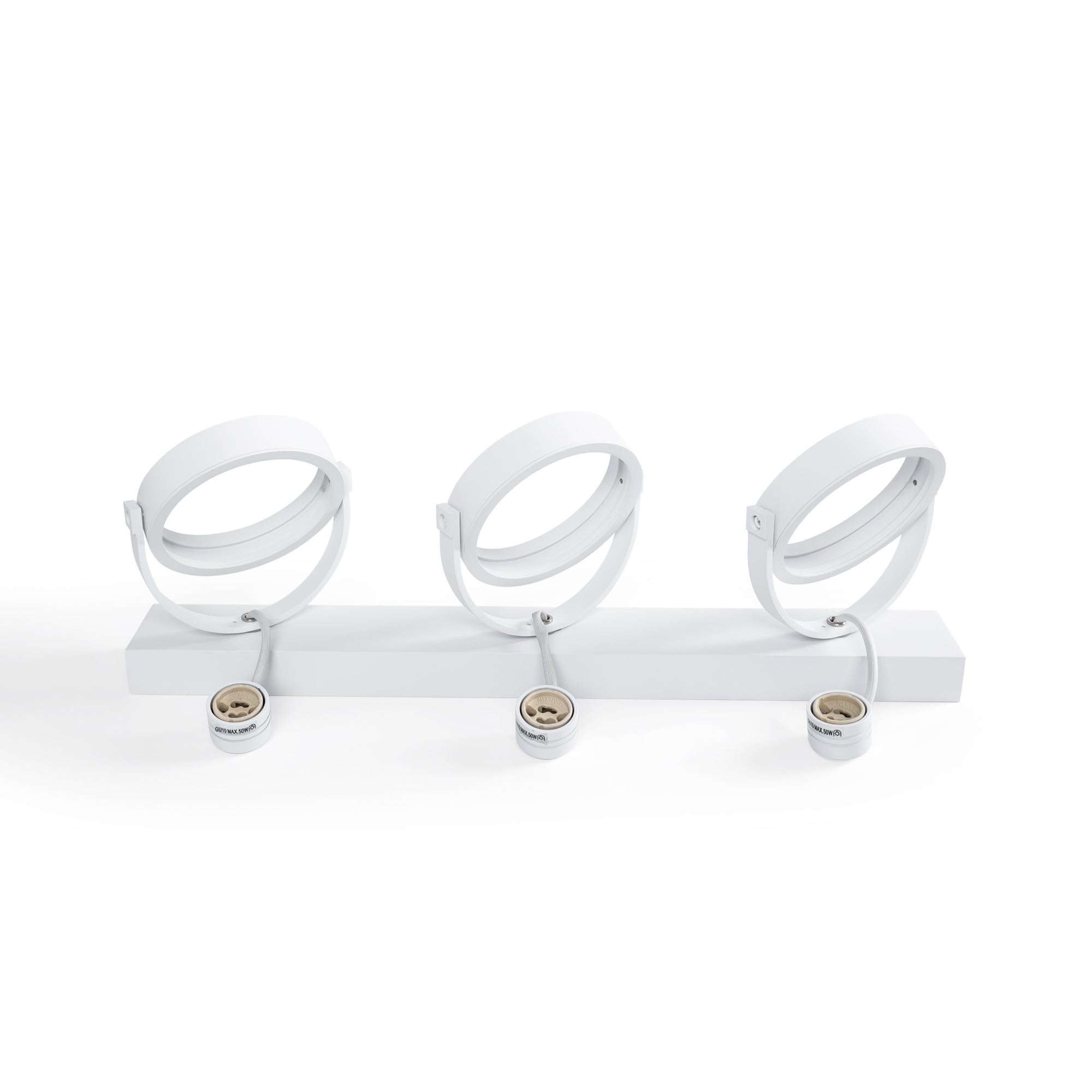 B·LED BARCELONA LED - Spot de plafond triple orientable IRIS - 3 x AR111 GU10