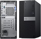 Dell Optiplex 7060 Mini Desktop-PC, Intel Core i5-8600T, 16GB RAM, 256GB SSD, WLAN, Bluetooth, US-Layout, Windows 11 Pro (Generalüberholt)