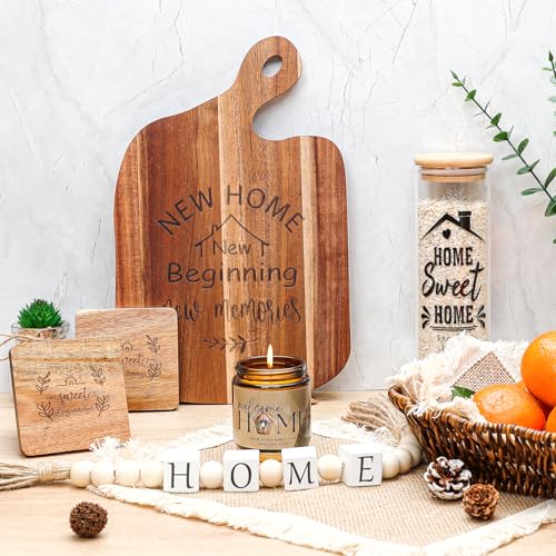 House Warming Gifts New Home,New Home Gift Ideas,Closing Gifts for Home Buyers,Housewarming Cutting Board Basket for Women Men Couples - Image 5