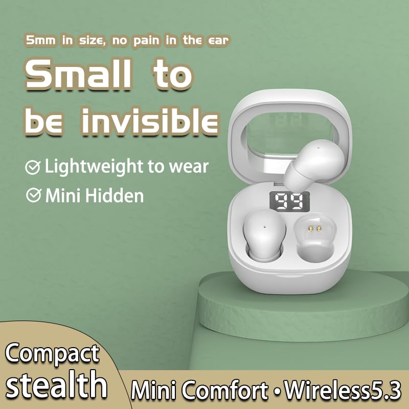Image of Smallest Invisible Sleep Earbuds Bluetooth 5.3 for Side Sleepers Small Ears