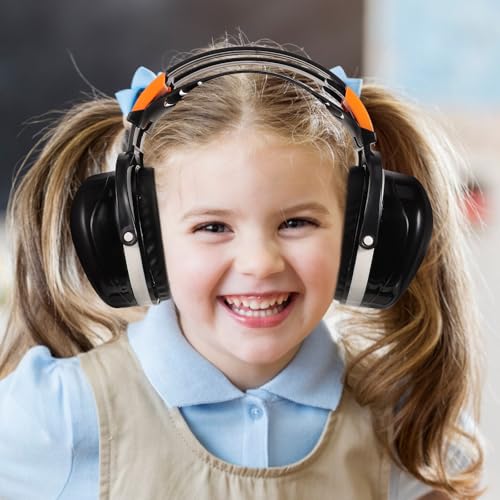Auriculares cancelación ruido Abaodam orejeras ajustables cómodas 5