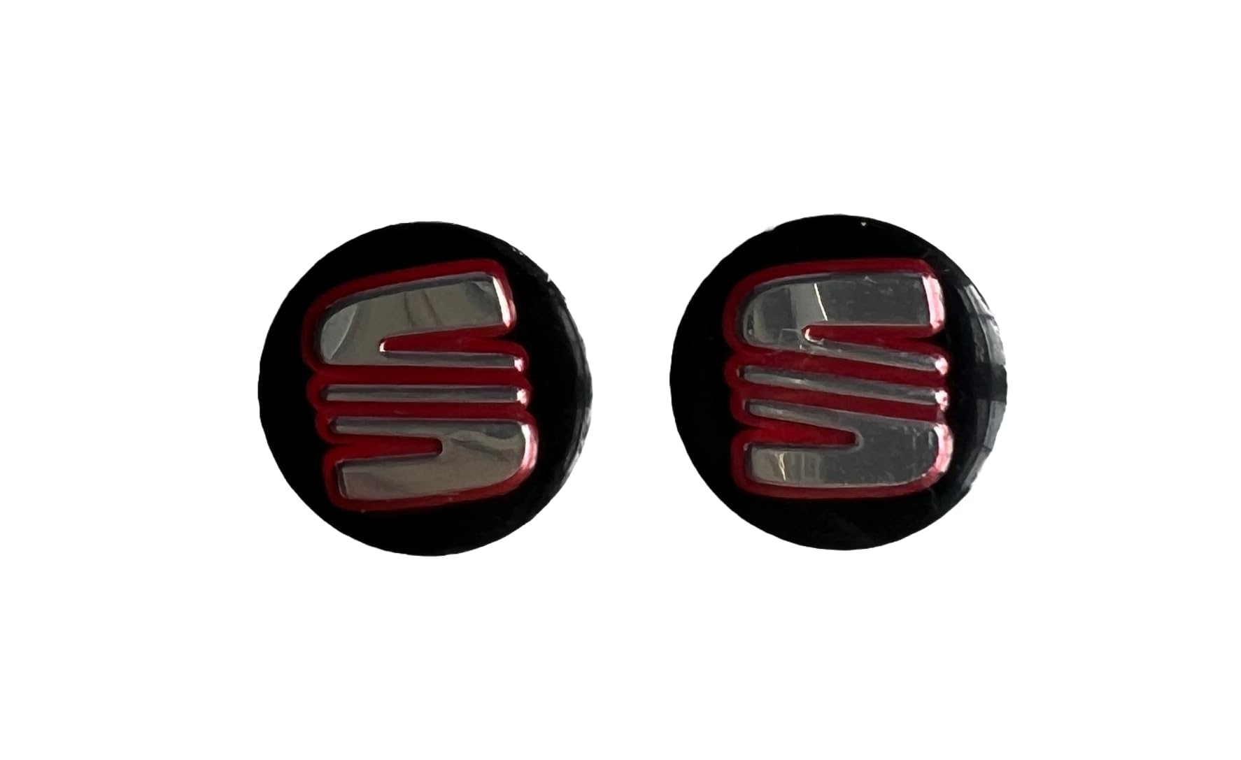 4 PCS MITSUBISHI COMPATIBLE REMOTE KEY FOB LOGO EMBLEM