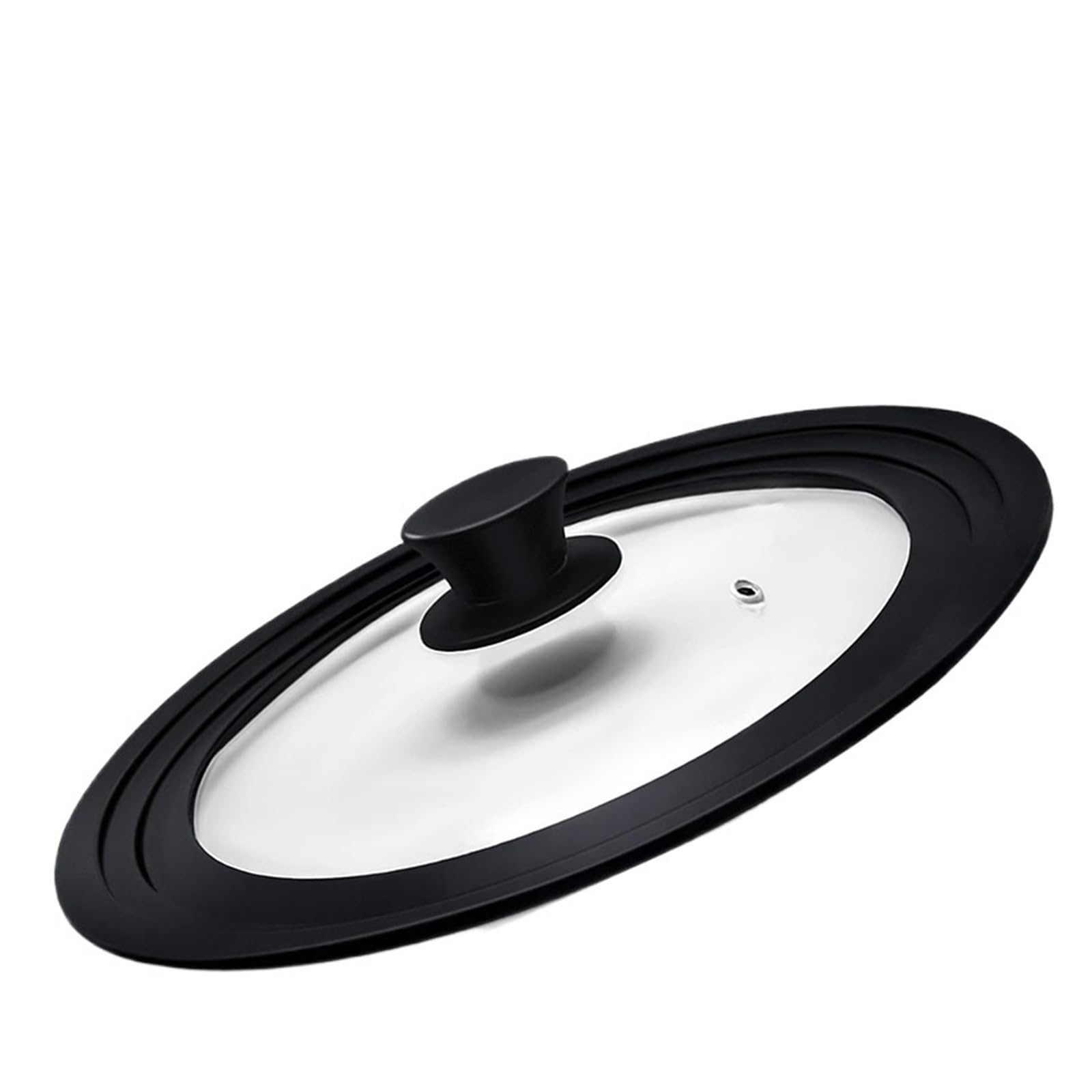 Zyslxhocz 20-22-24Cm Universal Lids For Pots Pans And Skillets Kitchen Pot Lid With Heat Resistant Silicone Rim And Tempered Glass Jt526(20-22-24Cm)
