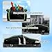 Custom Fit Car Cover Waterproof for V W Polo 5 6R 2009-2014 Oxford Fabric All Weather Outdoor Protection Rain Wind Dust Driver Door Zipper Reflective Strips Lightweight Foldable with Storage Bag