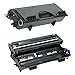 SuppliesMAX Compatible Replacement for Brother FAX 4750/5750/HL-1230/HL-1470/MFC-8500/MFC-9600/MFC-9660/MFC-9700/MFC-9880 Drum/Toner Value Combo Pack (1-Drum Unit/1-Toner) (DR-400_1PK/TN-460_1PK)