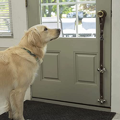 Caldwell's Pet Supply Co. Potty Bells Housetraining Dog Doorbells For Dog Training And Housebreaking Your Dog Loud Dog Door Bell For Potty Training Puppies And Dogs (One Potty Bell - Brown) #TOP4