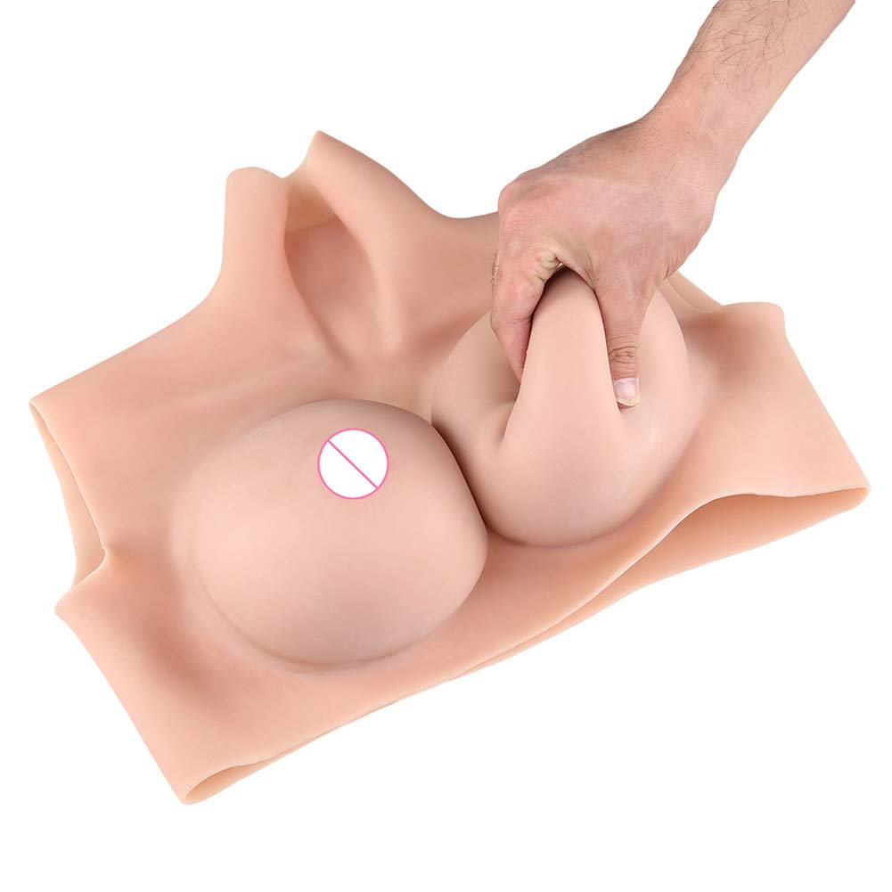 ALZRGORA Pechos falsos Pechos de silicona forma C-G CUP para Crossdresser Cosplay Drag Queen ALZRGORA Pechos falsos Pechos de silicona forma C-G CUP para Crossdresser Cosplay Drag Queen