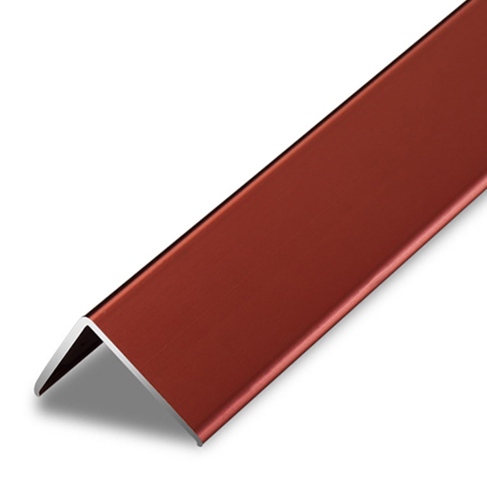 Listwy przypodłogowe, Listwa ochronna krawędzi podłogi, listwa wykończeniowa ze stopu aluminium, kąt prosty, szeroka dekoracja ramy drzwi/okien(Red,35mm (1.4in) Wide)
