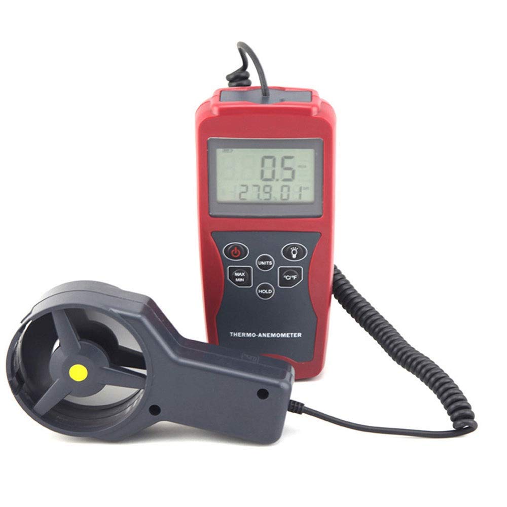 Buy YUWEIPING Anemometer Handheld Anemometer Wind Speed Temperature ...