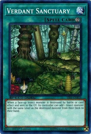 Yu-Gi-Oh! - Verdant Sanctuary - SS03-ENB18 - Común - 1ª Edición - Barajas de inicio de duelo de velocidad - Ultimate Predators
