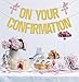 On Your Confirmation Banner, Holy Confirmation Banner Decorations, Bachelorette, Engagement, Bridal Shower, Wedding Anniversary Party Decorations Supplies Gold Silver Glitter