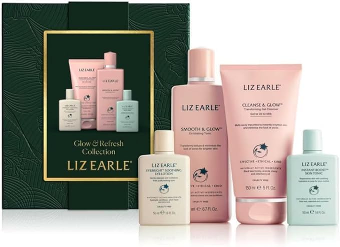 Liz Earle Glow & Refresh Collection Gift Set, White