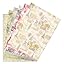 ARKRAFT Papier D'eballage Cadeau Set 3 Feuilles Taille XXL 90 X 65 C