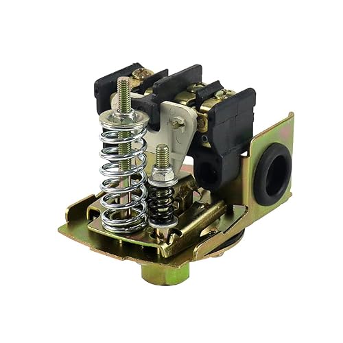 Pressure Switch for Well Pump, 40-60 PSI Adjustable Water Well Pressure Switch, 1/4\" Female NPT Pressure Control Switch for Electric Water Pumps - Thumbnail 4
