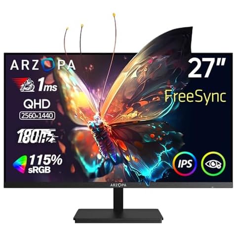 ARZOPA Écran Gaming 27 Pouces Cover