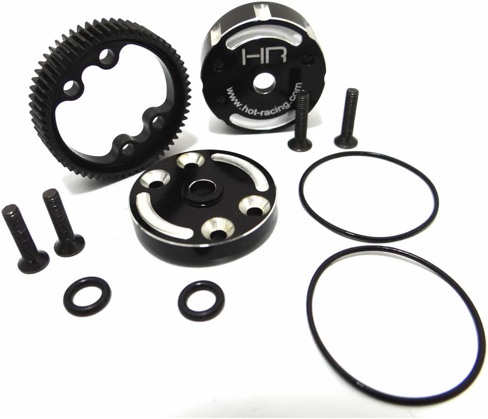 Hot Racing TE38CH Sealed Aluminum Differential Case for TRA 2WD Electric