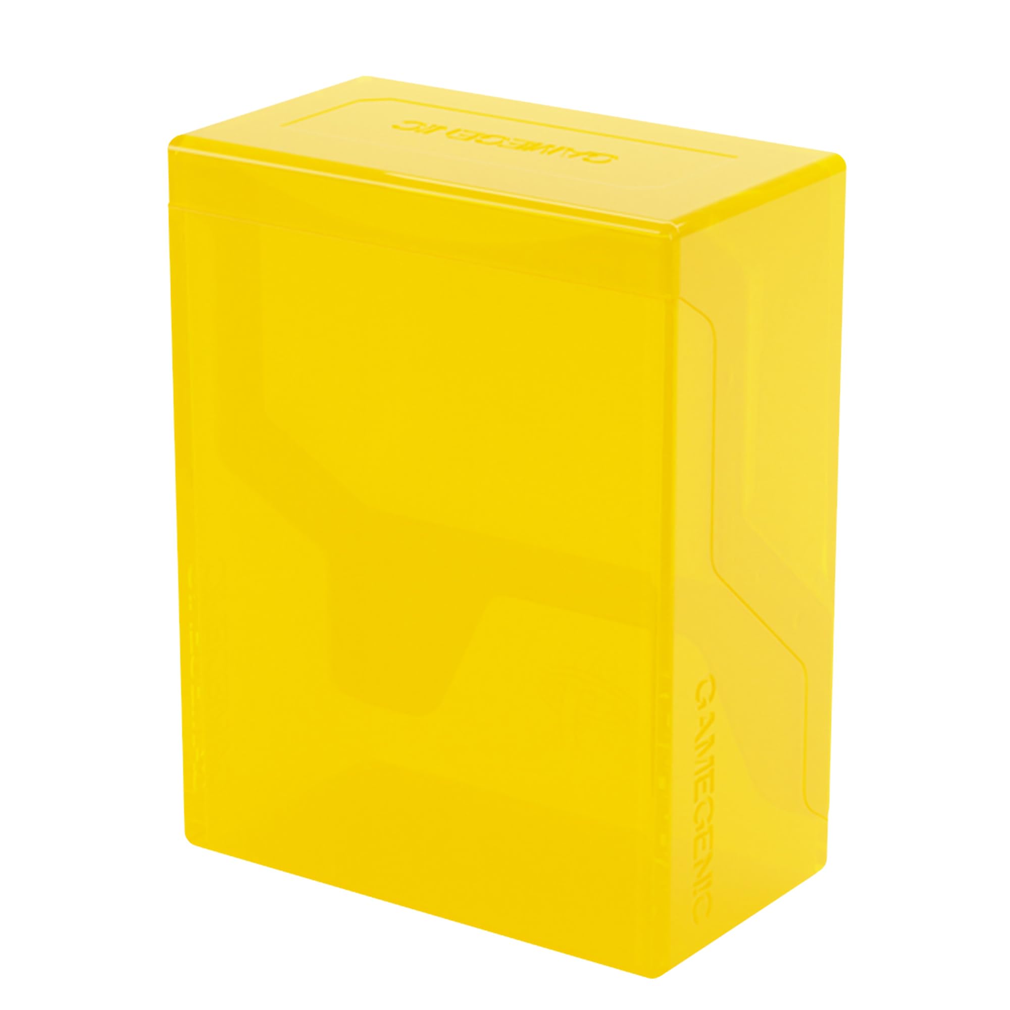 Gamegenic | Bastion 50+ XL: Yellow | Deck Box | Trading Card Accessory