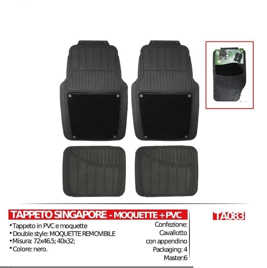 Alfombrillas de goma Mazda CX-5 y protector maletero PVC 2