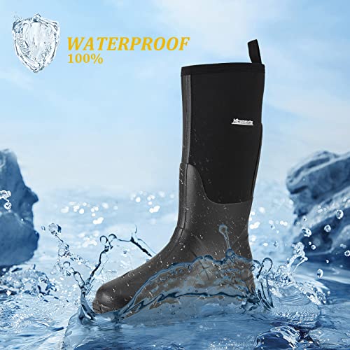 Hbxooxts Neoprene Boots Men And Women, Waterproof Durable 4Mm Neoprene Boot, Rain Boot Hunting Boot Polar Fleece Lining (Camo, Adult, Men, Numeric_10, Numeric, Us_Footwear_Size_System, Narrow) #TOP1