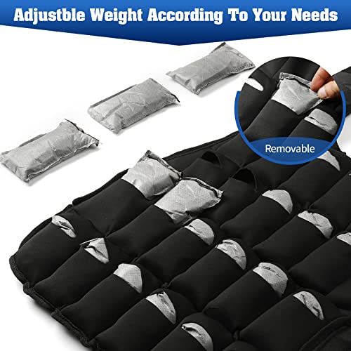 KK Weight Vest 10kg, 20kg Adjustable Fitness Strength Training Workout Exercise - Image 3