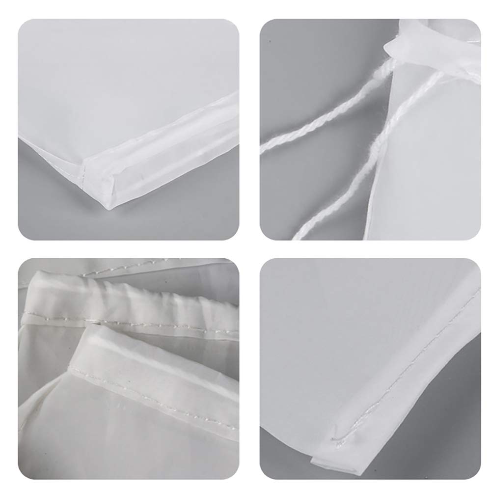 Sac Filtre Alimentaire 75 Microns Réutilisable En Nylon - Pour Lait D'Amande, Café, Brassage Maison Et Jus