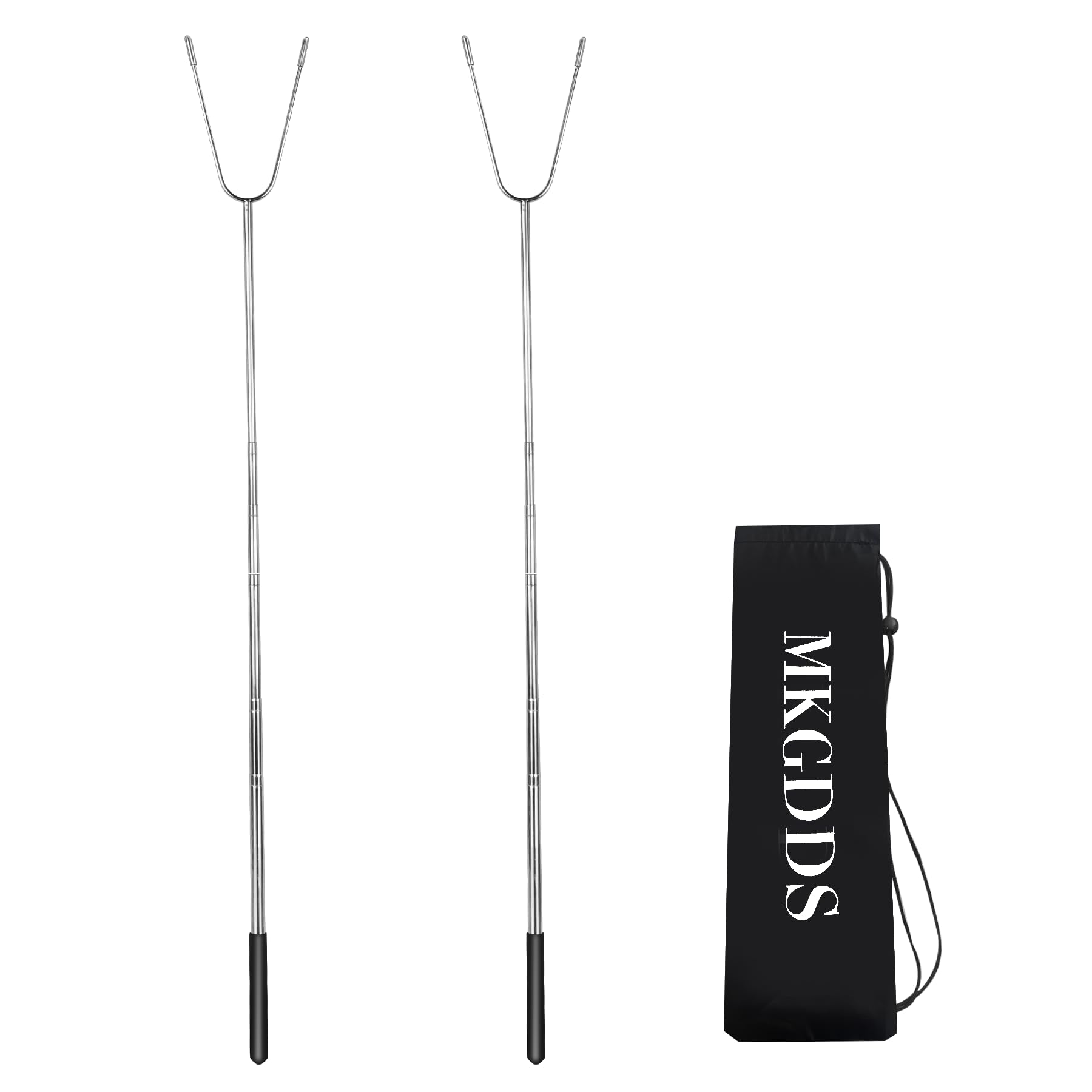 Amazon.com: 49” Large Fork Head Hot Dog Sticks for Campfires