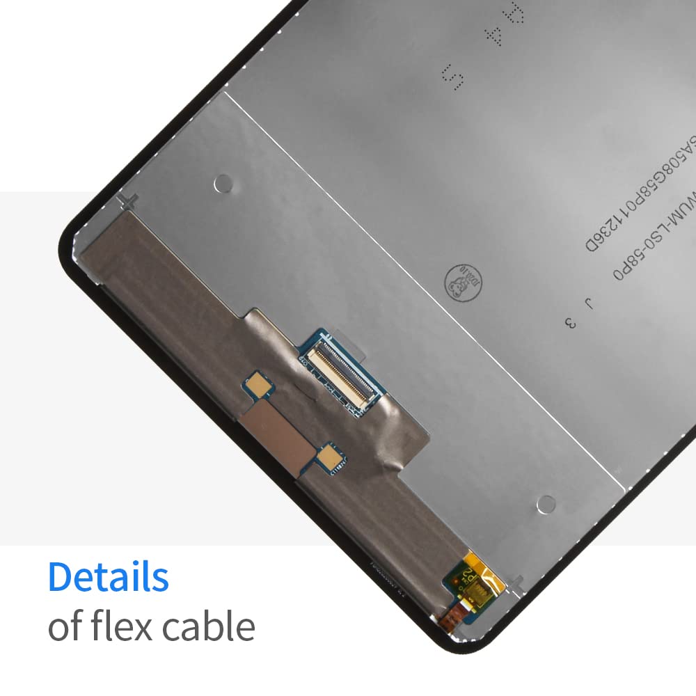 do Samsung Galaxy Tab A 8,4 cala T307 SM-T307 T307U zestawy akcesoriów ekran dotykowy digitizer do ekranu LCD Galaxy Digitizer pełny szklany panel zestawy zamienne z bezpłatnymi narzędziami