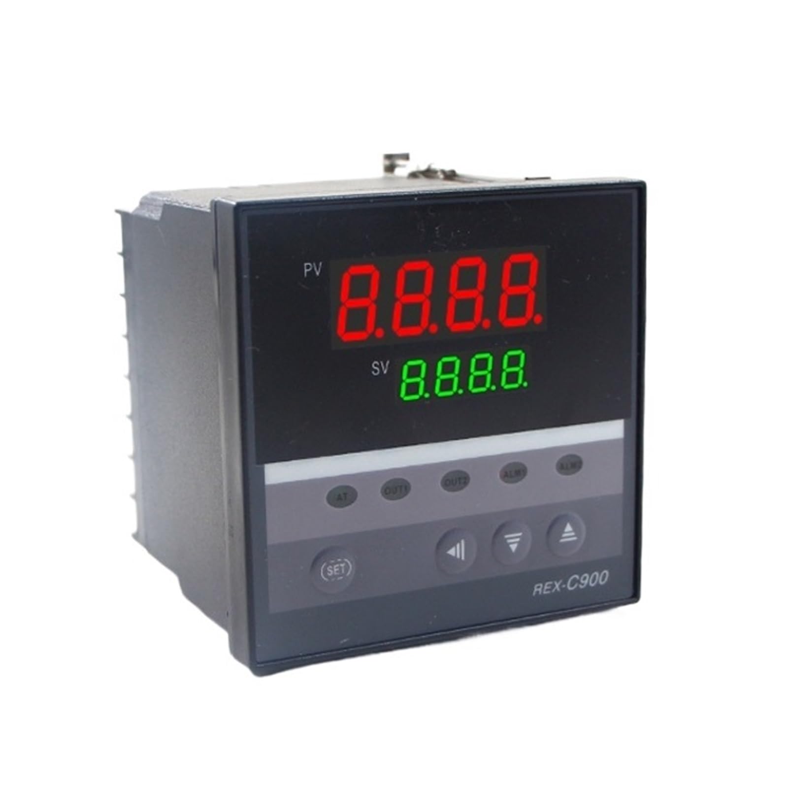 RISWEKFW REX-C900 96 * 96mm 600 Degree Input K J PT100 0-10V 4-20mA PID Output SSR Relay 220V 24V 380V Thermostat Temperature Controller(1ALM+0-10V PID,24V 4-20mA IP)