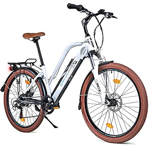 Bicicleta eléctrica BLUEWHEEL e-Bike 26" para Mujer Cover