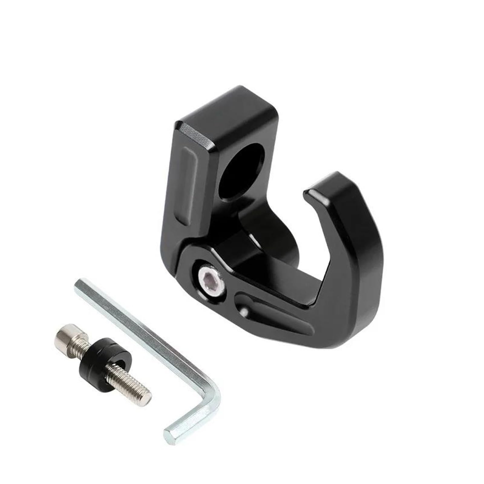 Shuzhao Black For Yamaha Mt-09 Mt-07 Mt-03 Mt-10 Motorcycle Hanging Hook(Black)