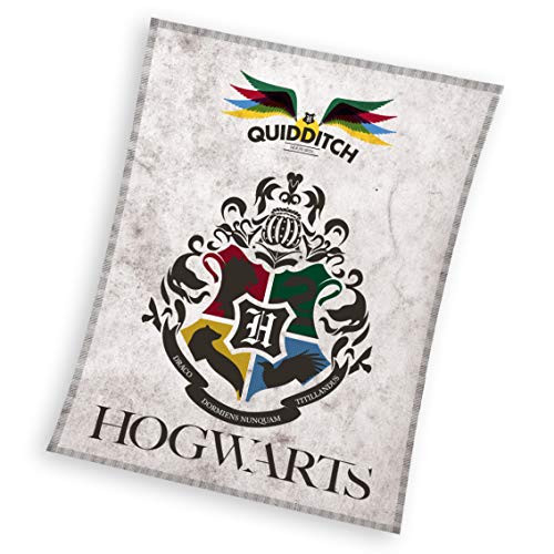 Harry Potter - Manta Polar Sofá Invierno 130X170 cm Licencia Mago Potter...