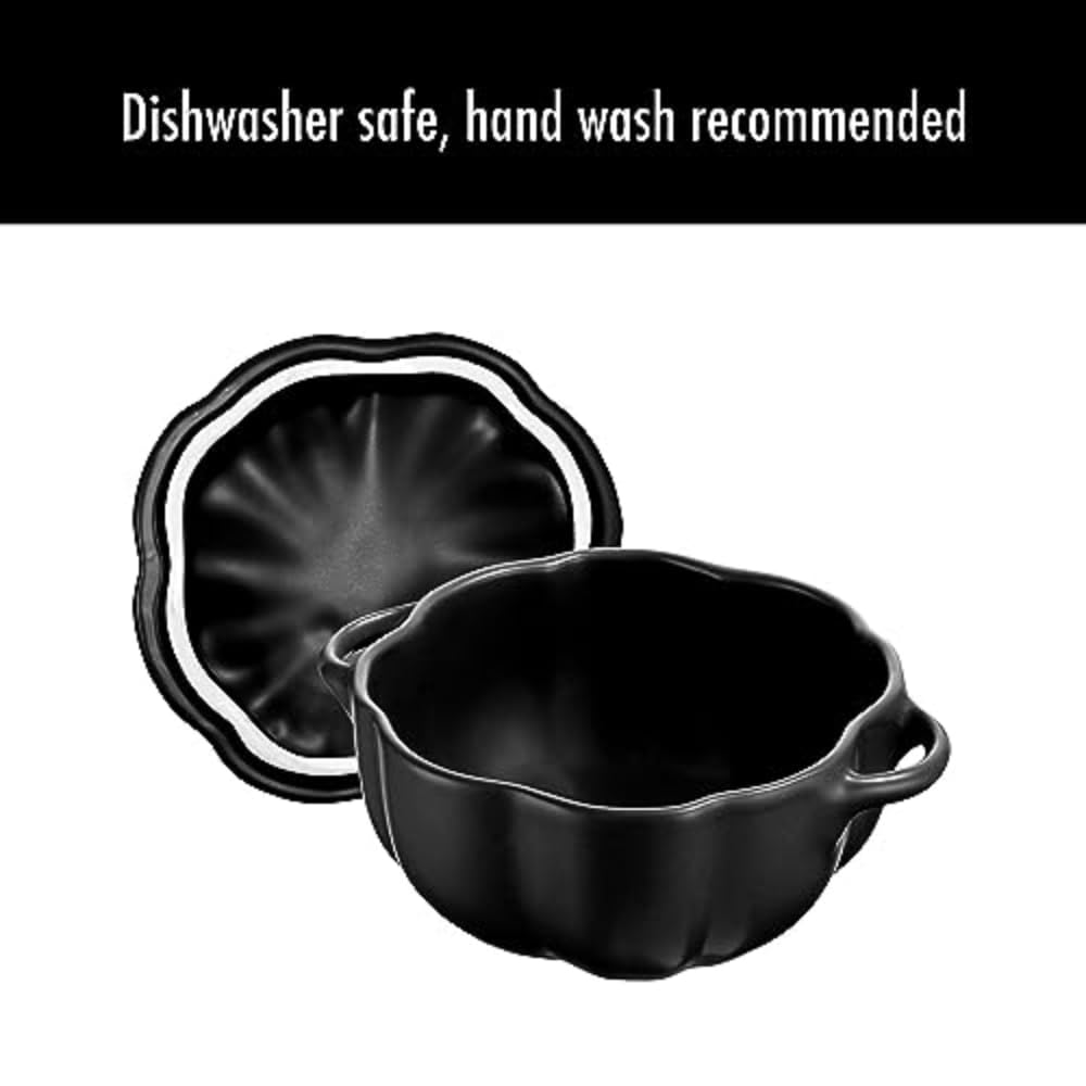 Staub 40508-549 Ramequins en céramique Noir mat