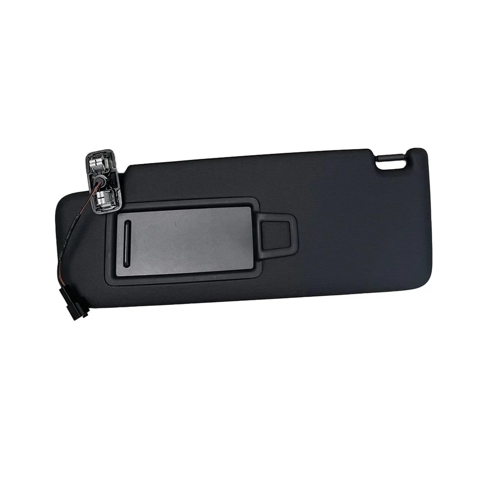 Sonnenschutz Frontscheibe Für VW Für Golf 7 MK7 2013-2021 Schwarz Grau Front Sonnenblende Panel Mit Make-Up Spiegel Sonnenschutzdach 5GG857551 5GG857552(Links)