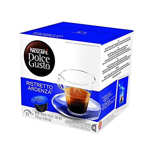 Nescafé® Dolce Gusto® Ristretto Ardenza, Espresso, 2 x 16 (=32) Kapseln, 32 Portionen