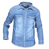  Levis LS HEAVYS Denim Hemd 12 Jahre