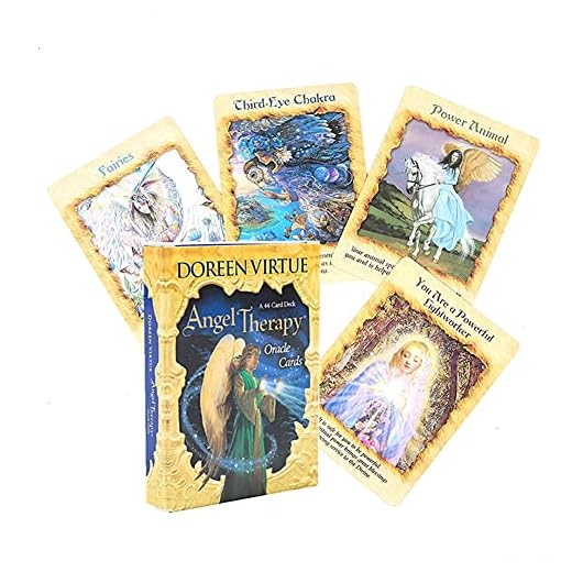 Angel Therapy Oracle Cards,style A,tarot deck