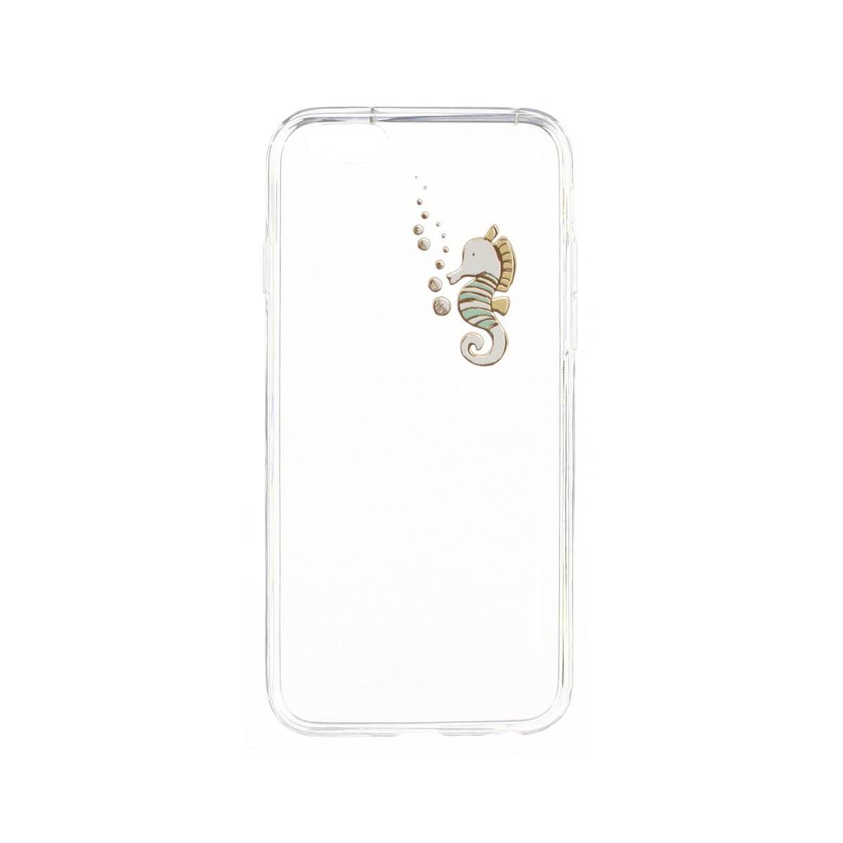 Soft Silicone Shell Cartoon Case for iPhone 6/6s (Hippocampus)