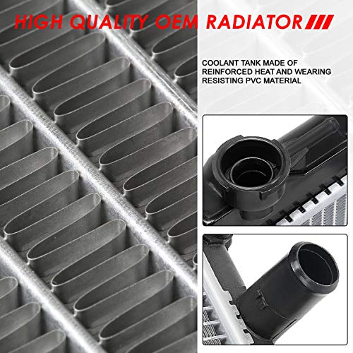 Image of Auto Dynasty 2454 Radiator for 2001-2007 Toyota Highlander 2.4L AT /MT
