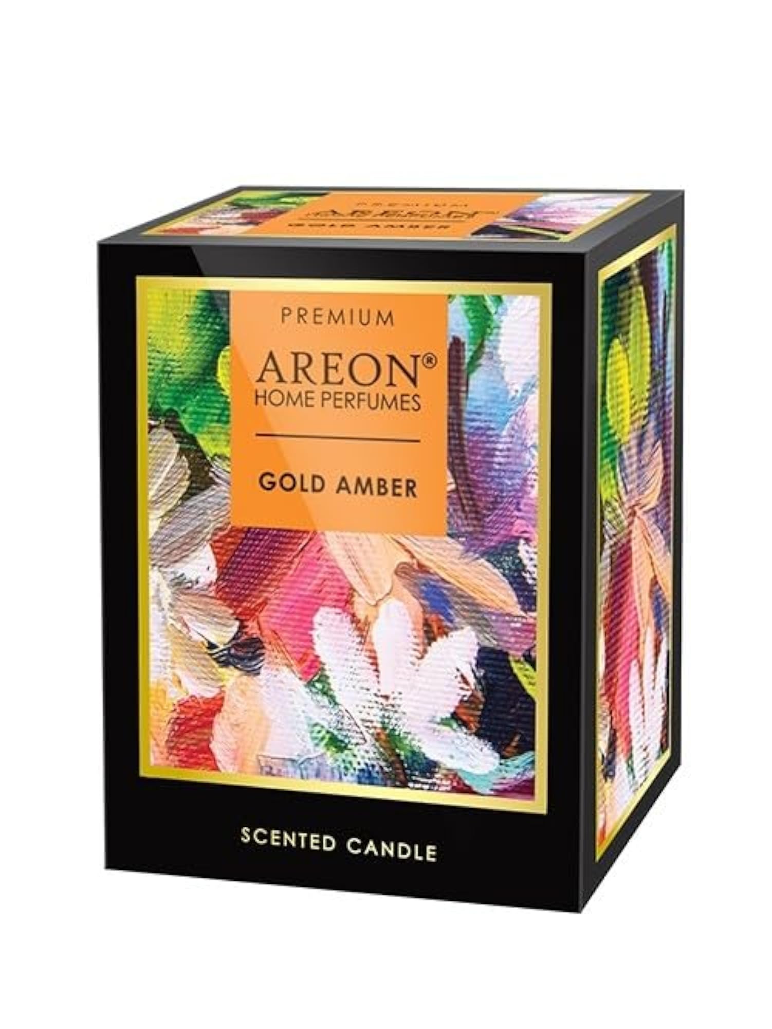Scented Candle - Gold Amber (125 gm) for Home Décor
