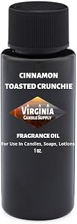Cinnamon Toasted Crunchie Type Fragrance Oil (Our Version of The Brand Name) (1 oz Bottle) for Candle Making, Soap Making, Tart Making, Room Sprays, Lotions, Freshies, Slime, Aroma Beads…