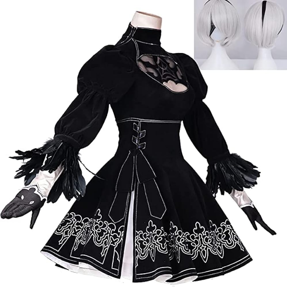 Amazon.co.jp: [KEAVY] ニーアオートマタ コスプレ 2B ヨルハ二