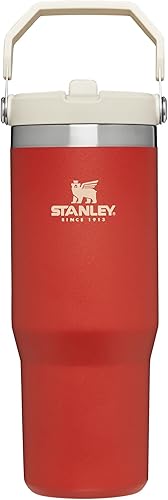 Miniatura 58 de STANLEY IceFlow 2.0 - Vaso con pajilla abatible con asa, 40 onzas, tapa giratoria y popote abatible, botella de agua resistente a fugas, acero