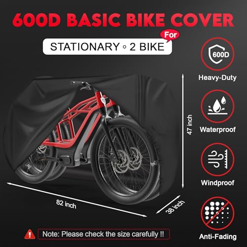 600D Bike Cover for 2 Bikes