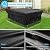 Velway Patio Furniture Cover Outdoor, Waterproof Rectangular Patio Table Chair Set Cover, 98"Lx78"Wx28"H, All Weather Oxford Tear-Resistant Sectional Sofa Set Covers with Windproof Design, Black