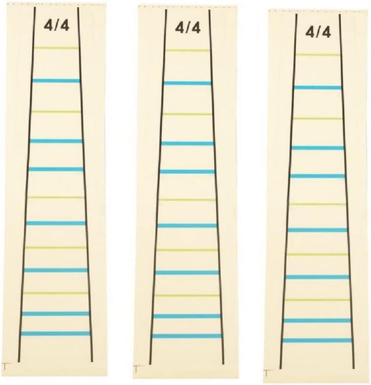 3PCS Violin Practice Fiddle Finger Guide Sticker Violino Fingerboard Fretboard Indicator Position Marker (4/4)