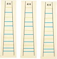 3 peças 4/4 violino prática guia dedo adesivo violino violino braço indicador marcador de posição