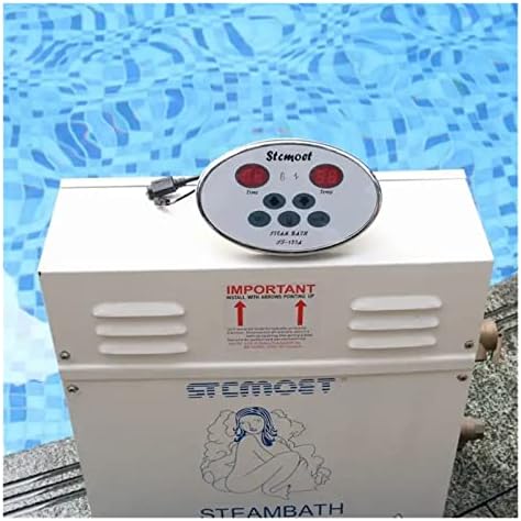 Pitsorozy Steam Generator 220V/380V Home Steam Maker Machine Sauna Bath SPA Steam Shower 3KW - 9KW Digital Controller Mist Making Machine (Size : 3.0KW)