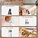 Arkyomi Dog Grooming Vacuum, Pet Grooming Kit with Clipper Nail Grinder, Pet Grooming Vacuum for Dogs Cats for Shedding Grooming 2L Dust Cup 10 Tools Home Cleaning