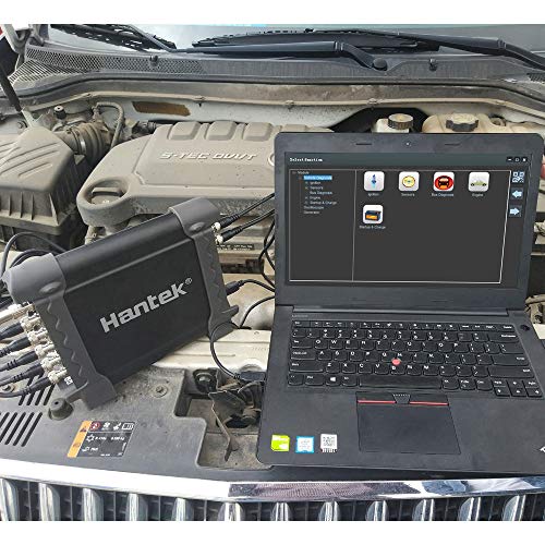 Hantek Oscilloscope Hantek1008A/1008B/1008C PC USB virtual Oscilloscope 8CH Automotive Diagnostic Auto Scope/DAQ Generator 2.4MSa/s 4K Depth(Hantek1008A)