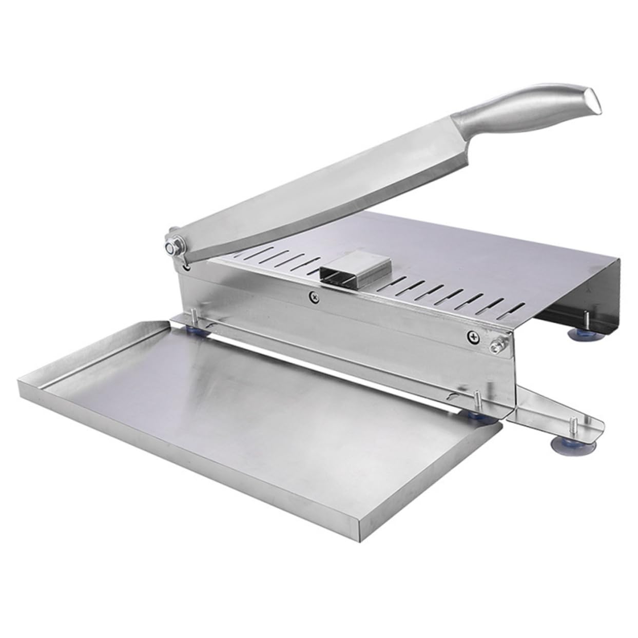 Trancheuse à côtes manuelle en inox pour couper sans effort vos viandes
